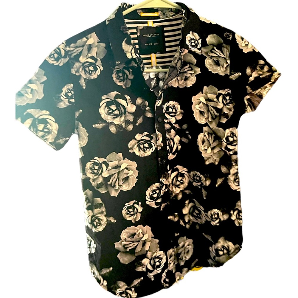 Denim & Flower boys button down